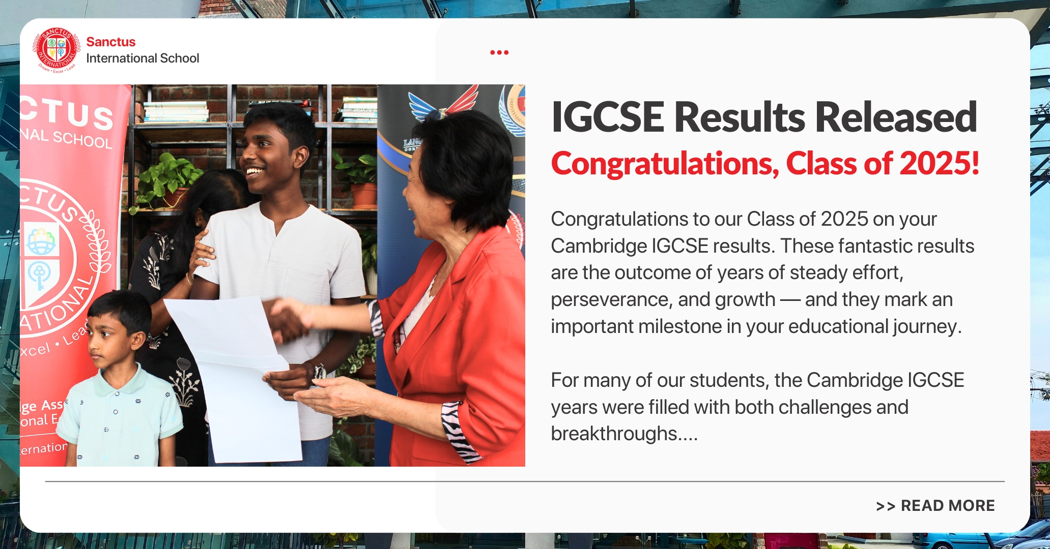 ICGSE results