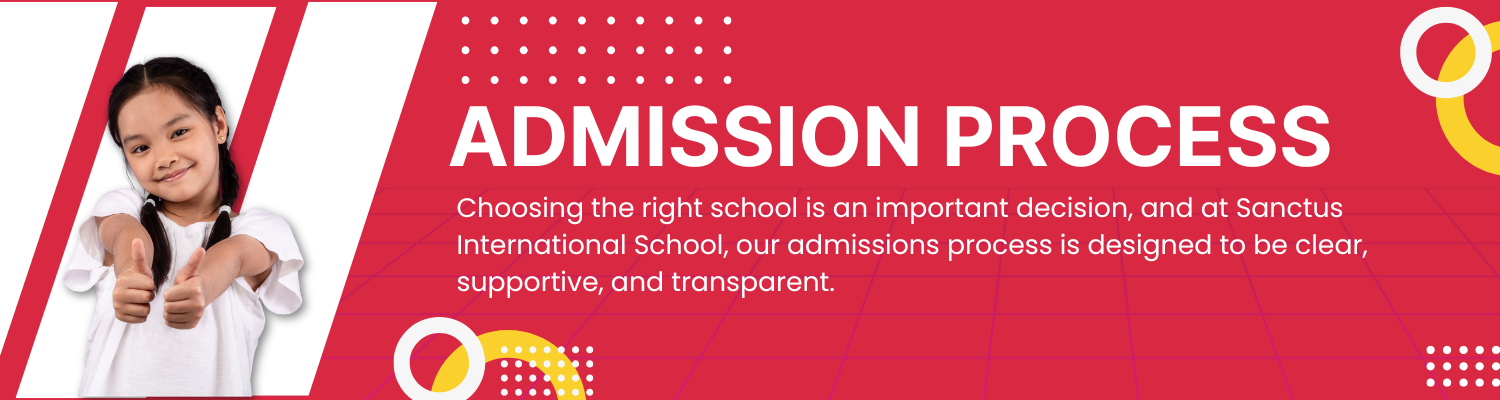 Sanctus Admission Process
