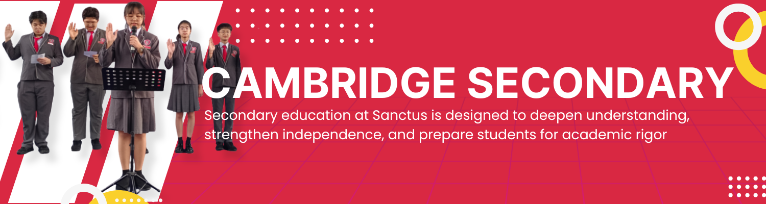 Sanctus Cambridge Secondary